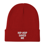 Hip-Hop Saved Me | Embroidered | Beanie