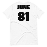 Personalize Your Birthday T-Jersey 4
