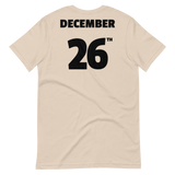 12/26 Birthday Tee - Unisex Short-Sleeve