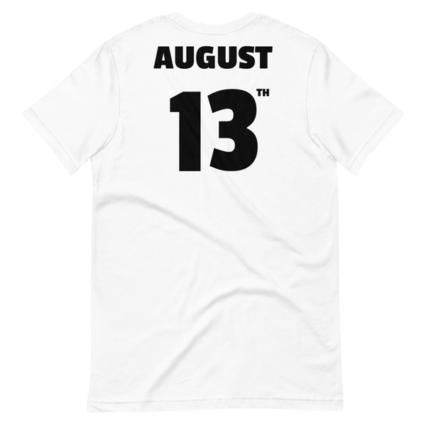 8/13 Birthday Tee - Unisex Short-Sleeve