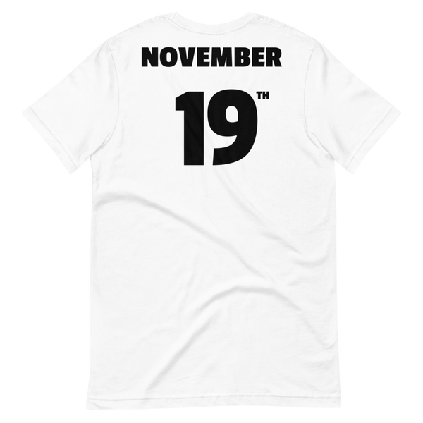 11/19 Birthday Tee - Unisex Short-Sleeve